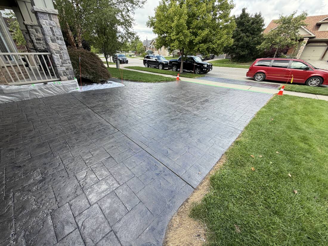 Stamped Concrete Restoration